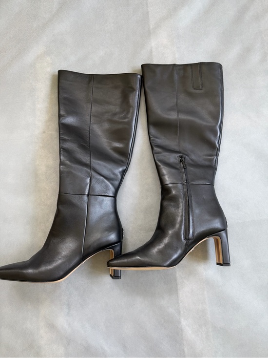 Sam Edelman Shoes - Sam Edelman women Sylvia boot black leather wide calf size 8 NWT